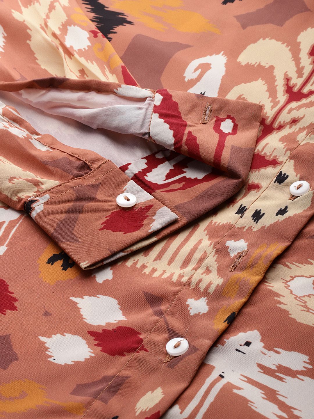 DressBerry Ethnic Motif Printed Casual Shirt