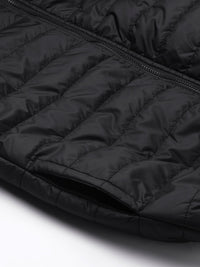 The Indian Garage Co Men Zip-Jacket Slim Fit Puffer Jacket