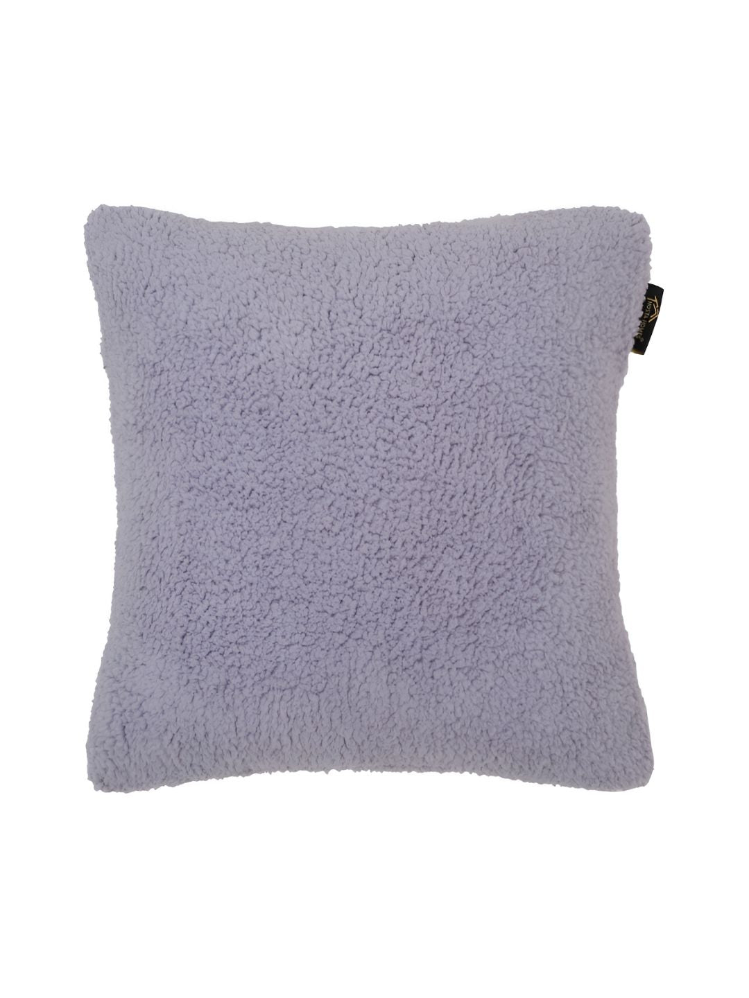 HOSTA HOMES Lavender 2 Pieces Soft Fur Square Cushion Covers