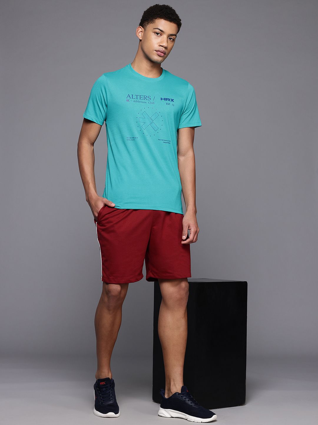 HRX by Hrithik Roshan Printed Lifestyle T-shirt