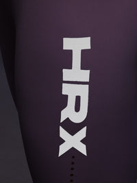 HRX by Hrithik Roshan Women Brand Logo Print Mid-Rise Cropped Running Tights