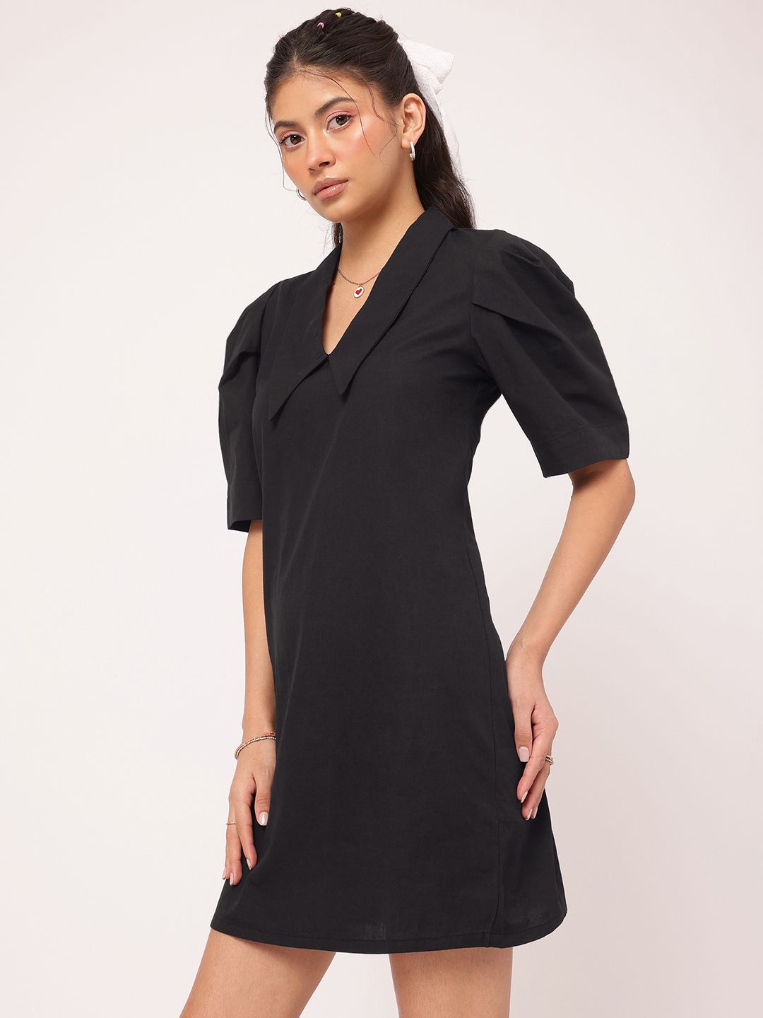 DressBerry Chic & Cheery Sheath Mini Dress