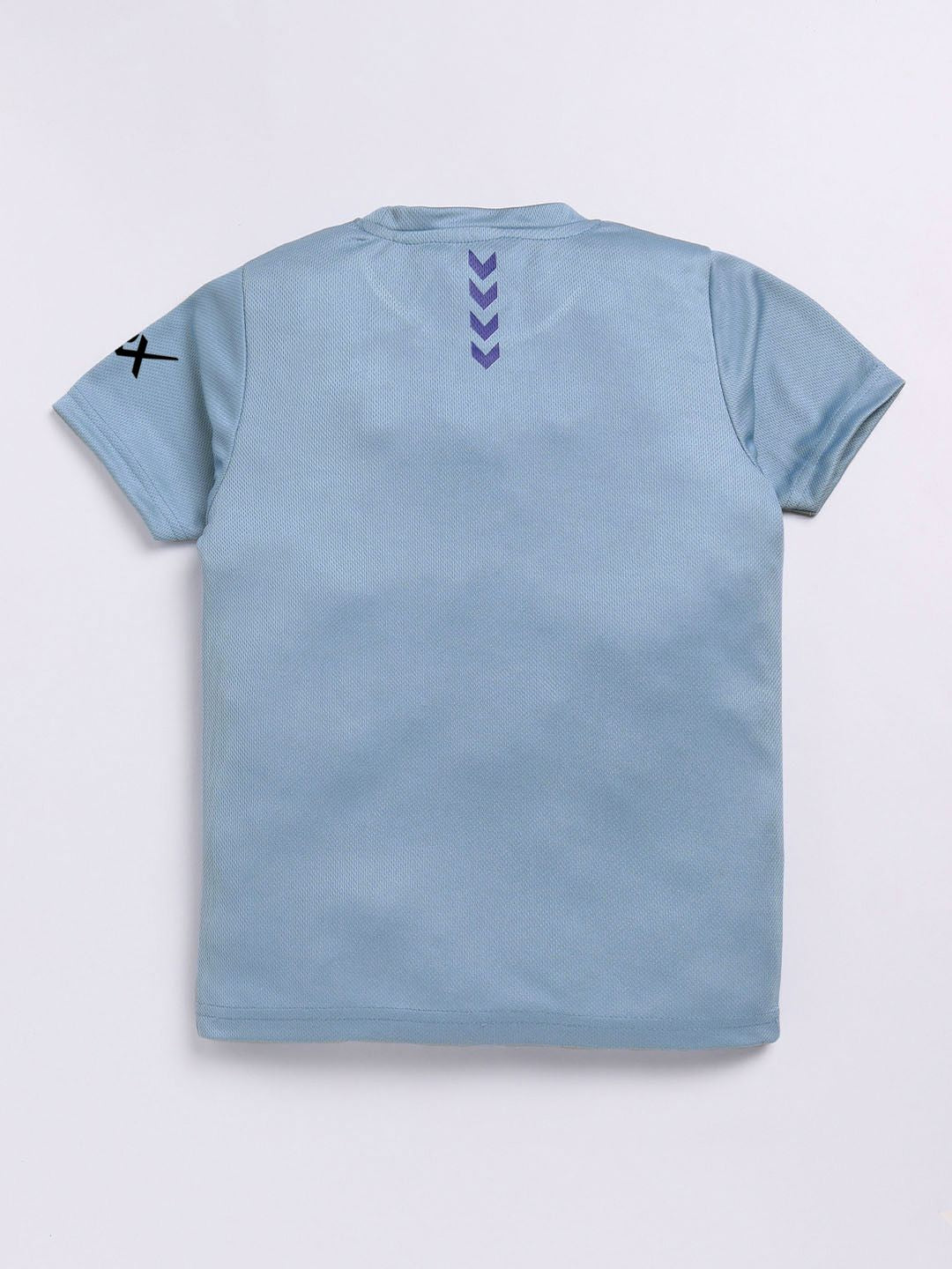 HRX by Hrithik Roshan Boys Striped T-shirt with Rapid-Dry Technology