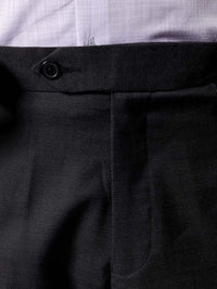 The Indian Garage Co. X Luxe Men Self-Checked Slim Fit Formal Trousers