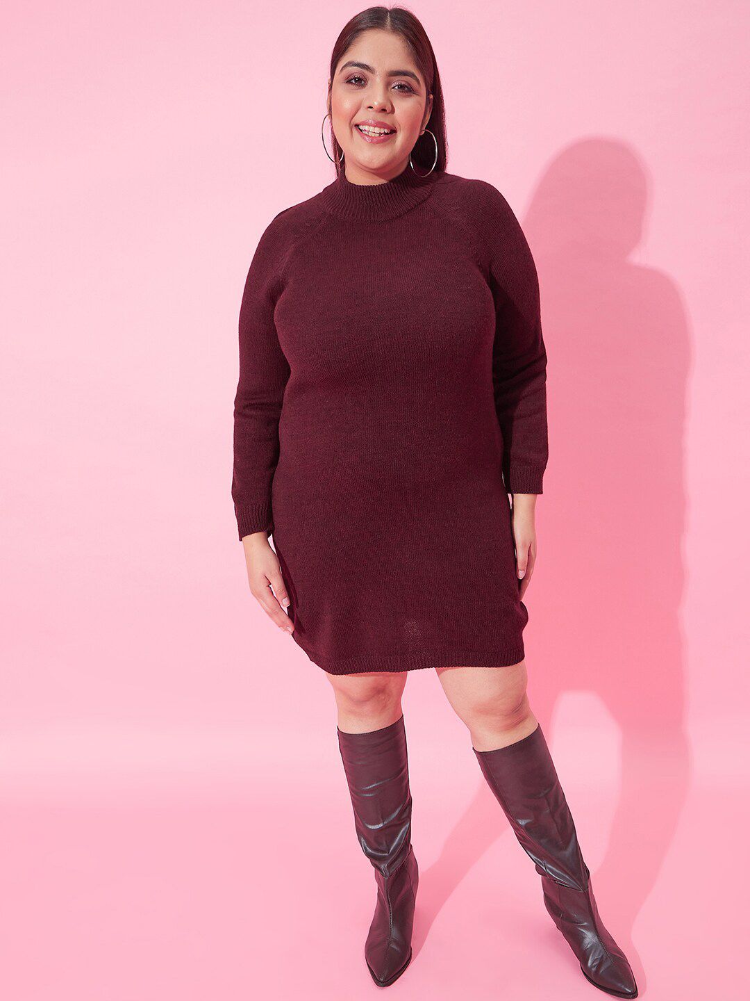 CURVY STREET Sheath Acrylic Dress