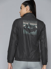 HRX by Hrithik Roshan Printed Rapid-Dry Outdoor Jacket