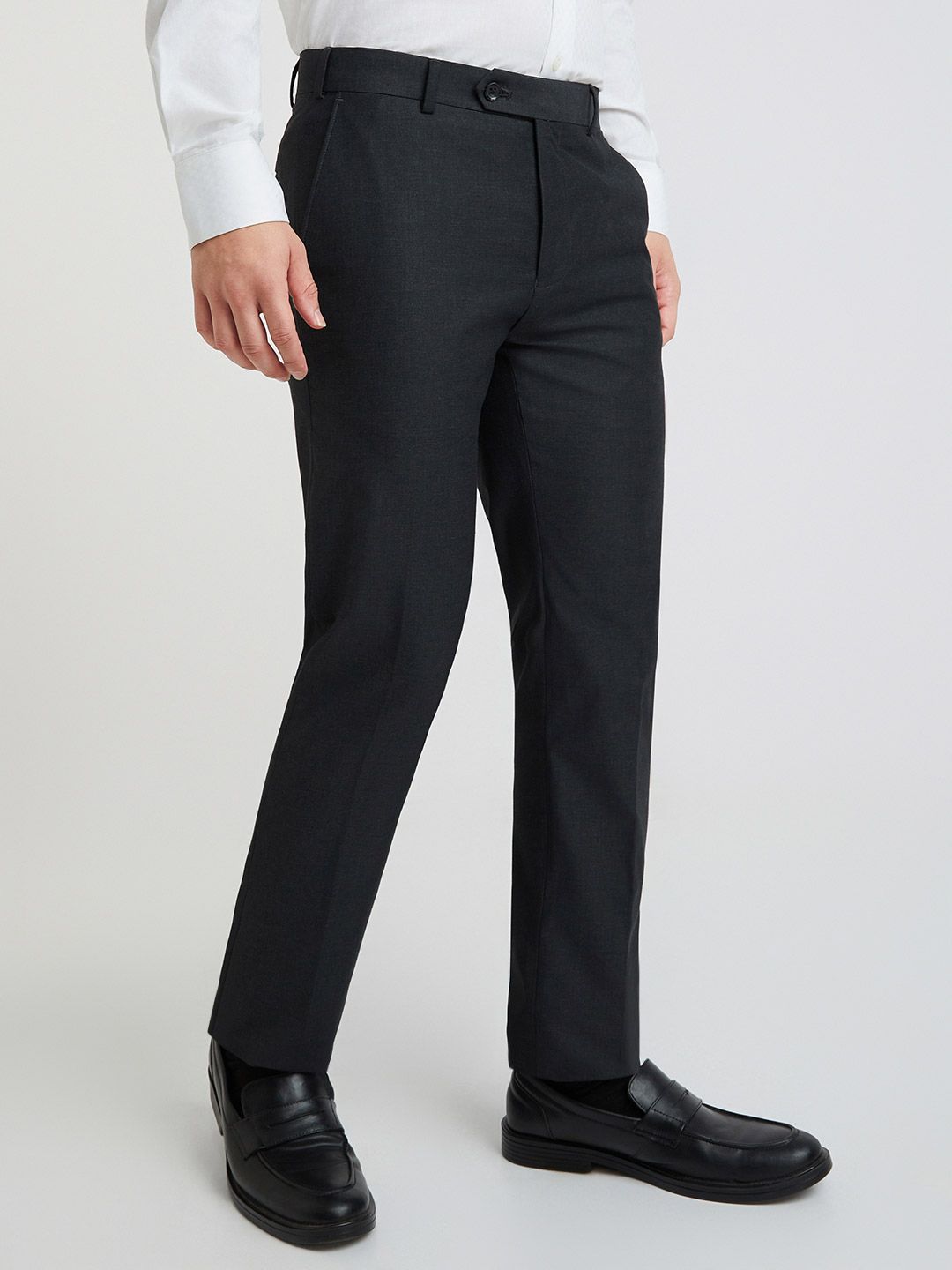 Raymond Men Slim Fit Formal Trousers