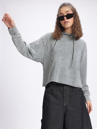 DressBerry Rugged Dyed Hooded Sweatshirt