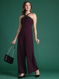 DressBerry Halter Neck Basic Jumpsuit