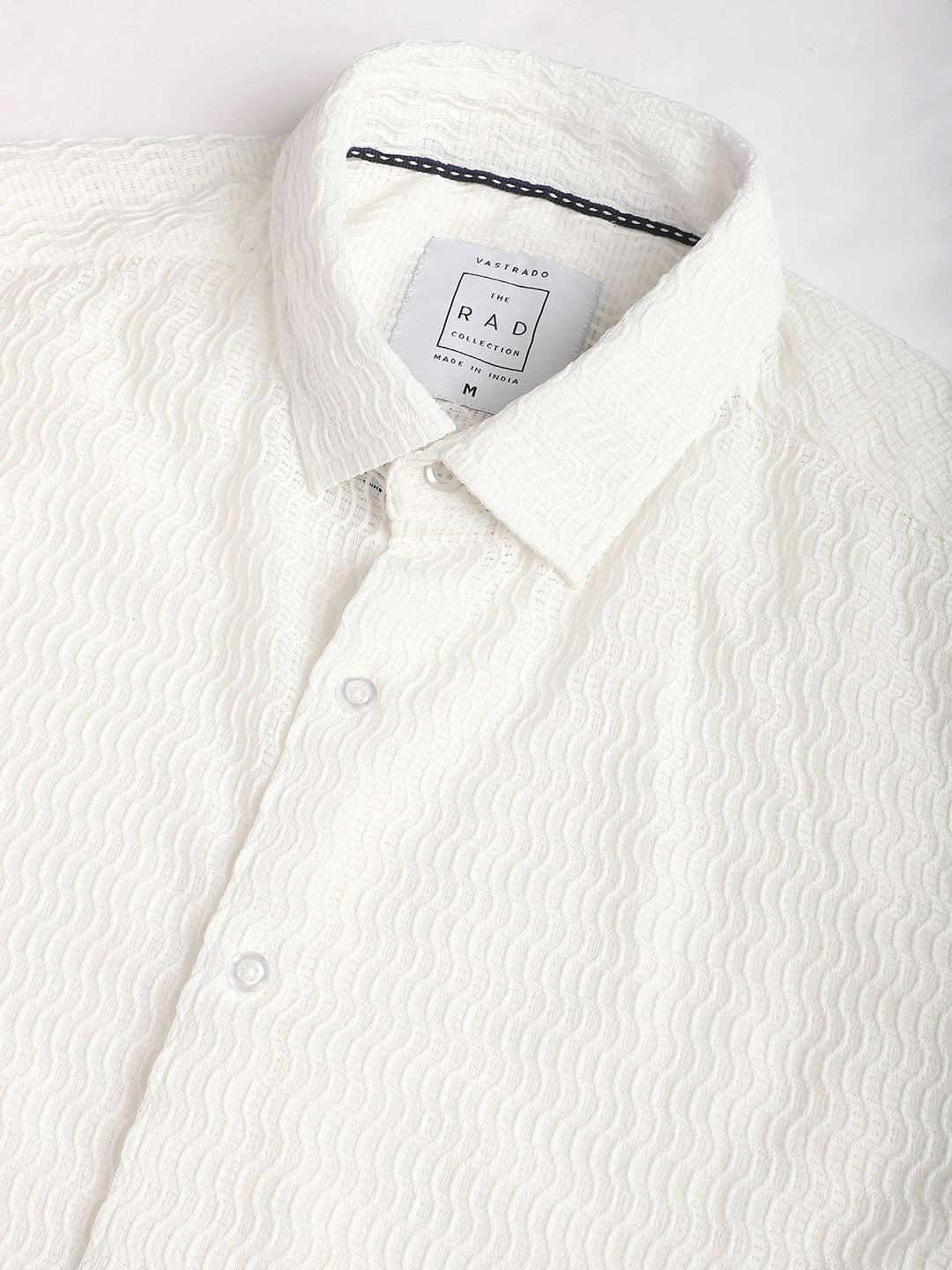 VASTRADO Men Classic Slim Fit Opaque Casual Shirt