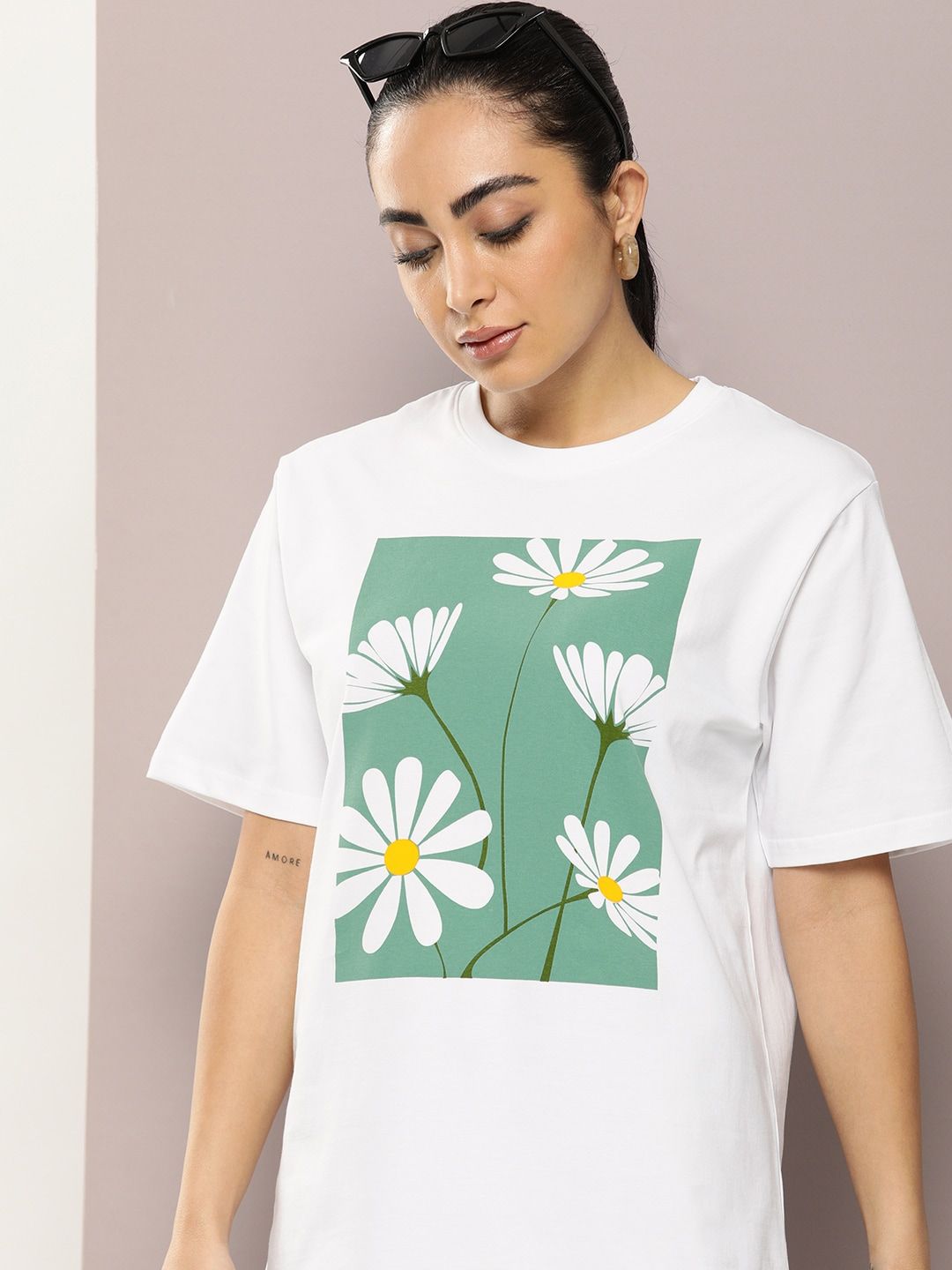 DILLINGER Graphic Printed Oversized Pure Cotton T-Shirt