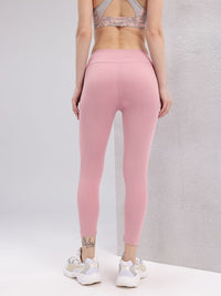HRX by Hrithik Roshan Women Printed Detail Cropped Training Tights