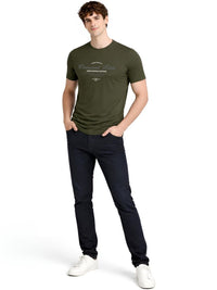 ADRO Men Typography Printed T-shirt