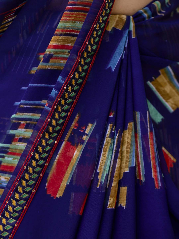 KALINI Pure Georgette Saree