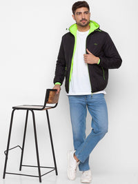 SPYKAR Men Regular Padded Hooded Jacket