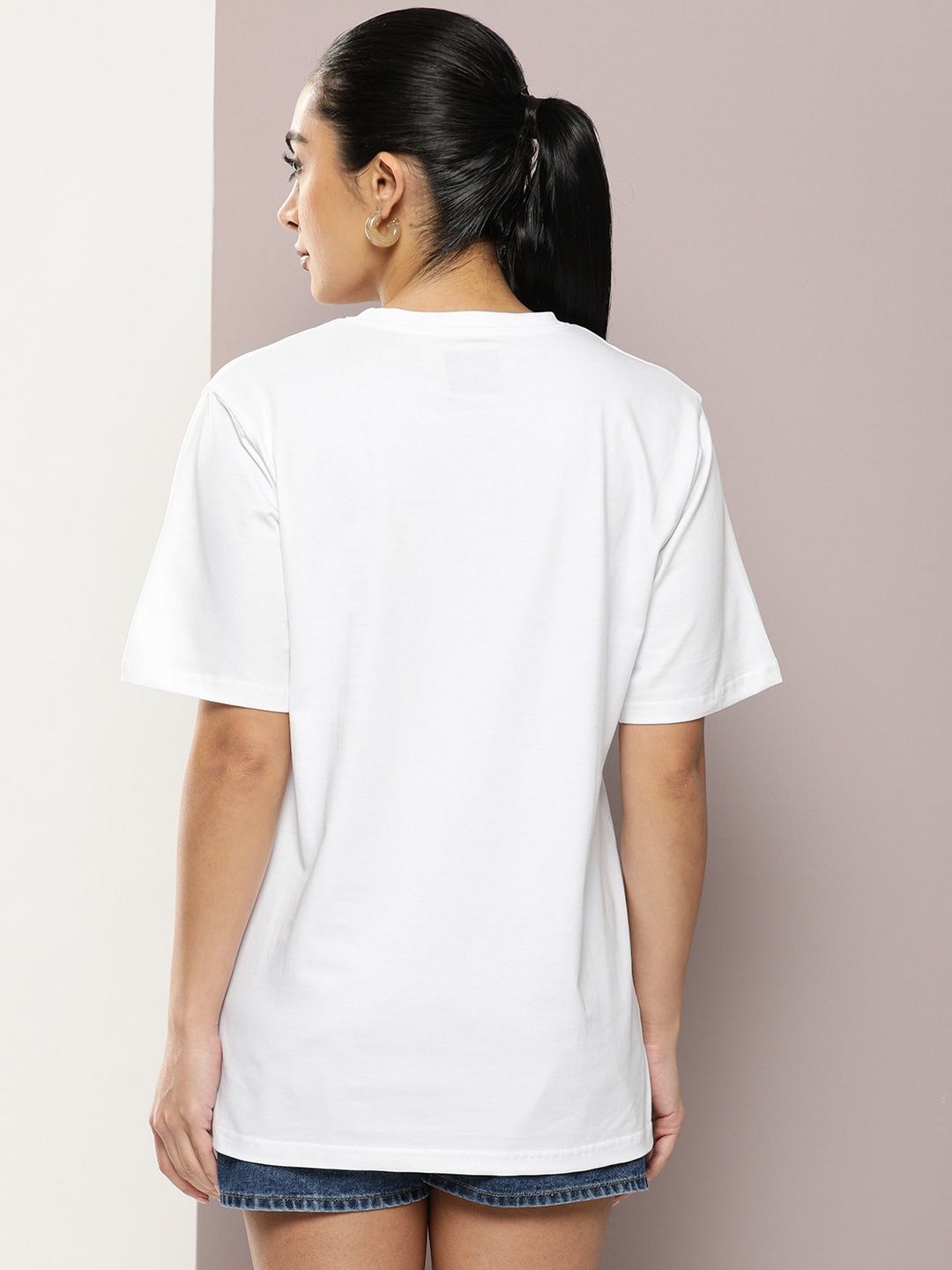 DILLINGER Graphic Printed Oversized Pure Cotton T-Shirt