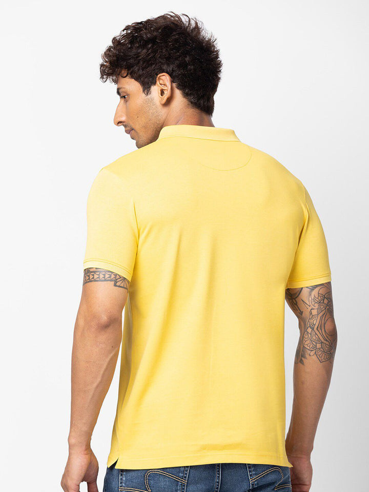 SPYKAR Men Polo Collar Slim Fit T-shirt