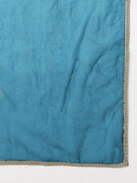 KALINI Ethnic Motifs Sequinned Embroidered Straight Kurta With Trousers & Dupatta