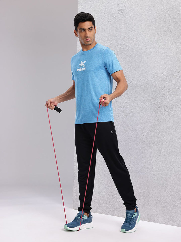 HRX by Hrithik Roshan Men Brand Logo Printed Rapid-Dry Training T-shirt