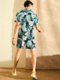 DENNISON Printed Shirt & Shorts Co-Ord