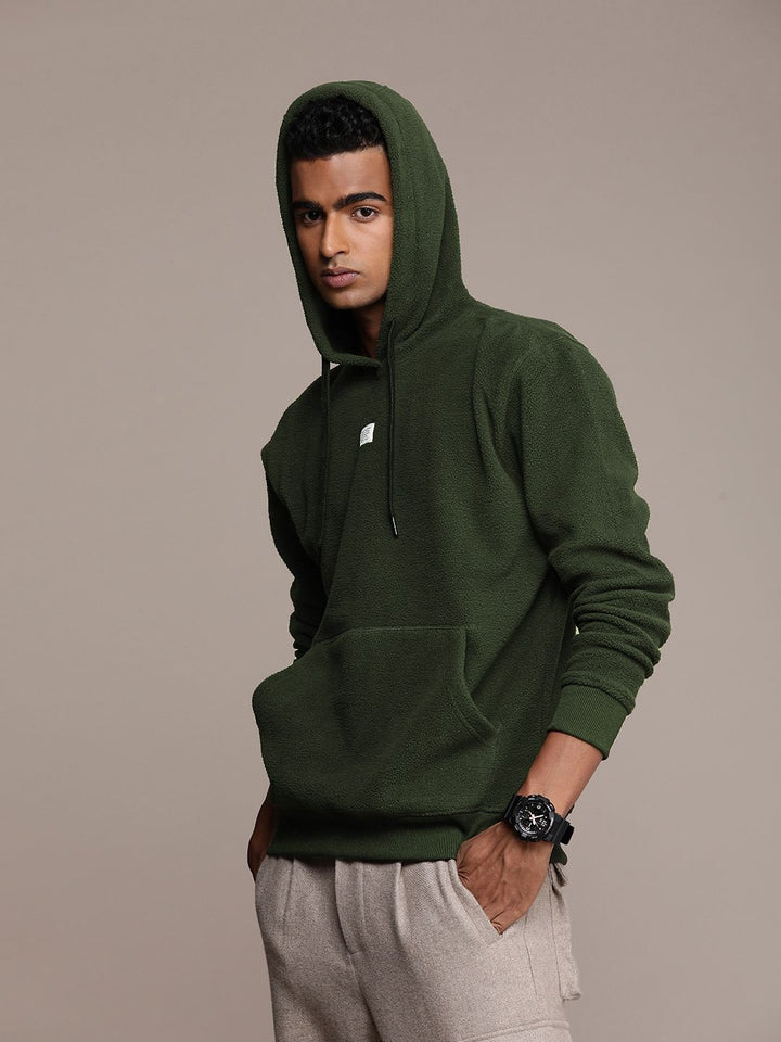 Mr Bowerbird Self Design Hooded Oversize Sweatshirt
