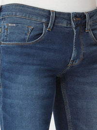 SPYKAR Men Cotton Slim Fit Low-Rise Light Fade Stretchable Jeans