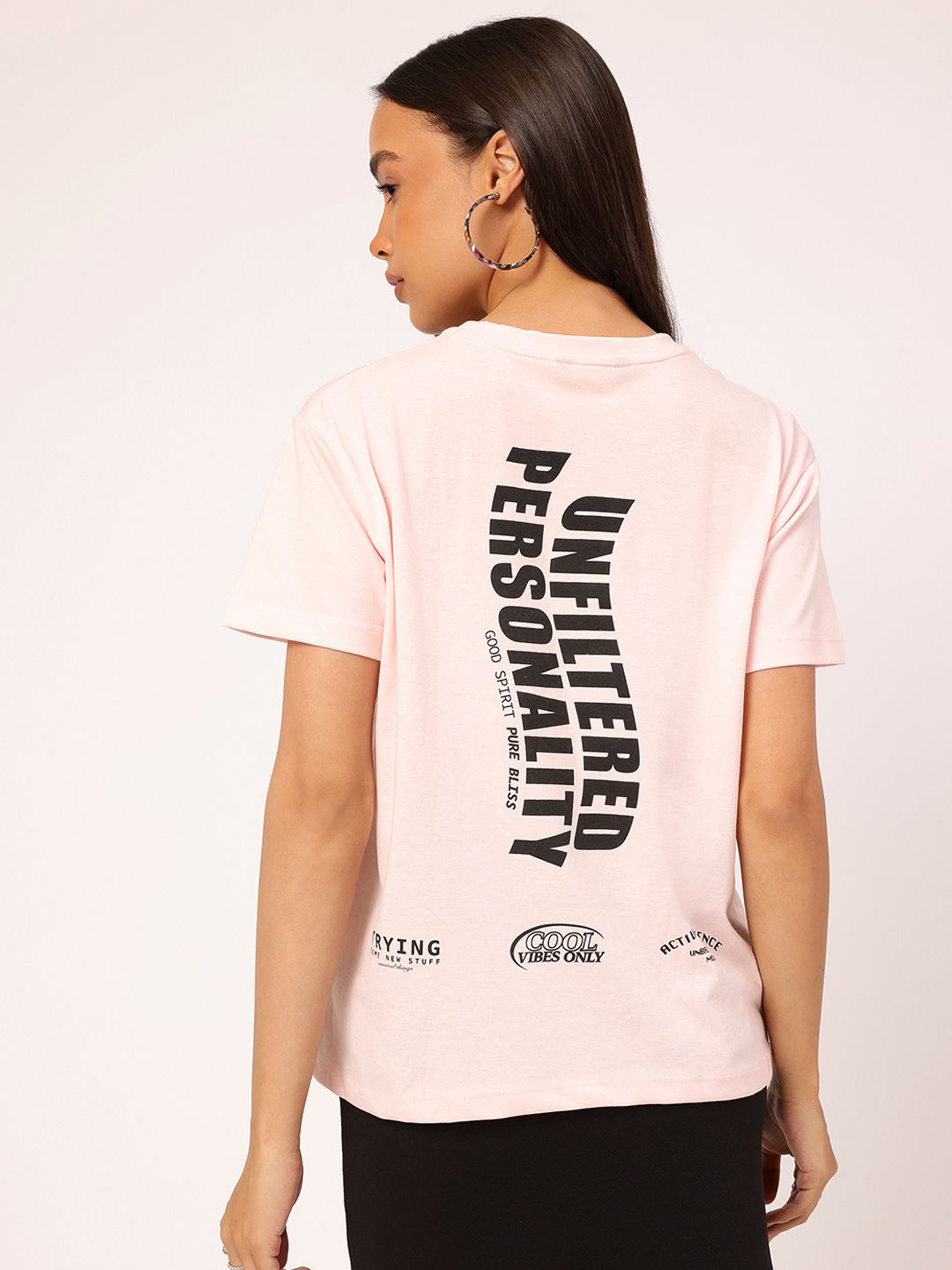 DressBerry Sassy-Style Slang Printed Casual Tee