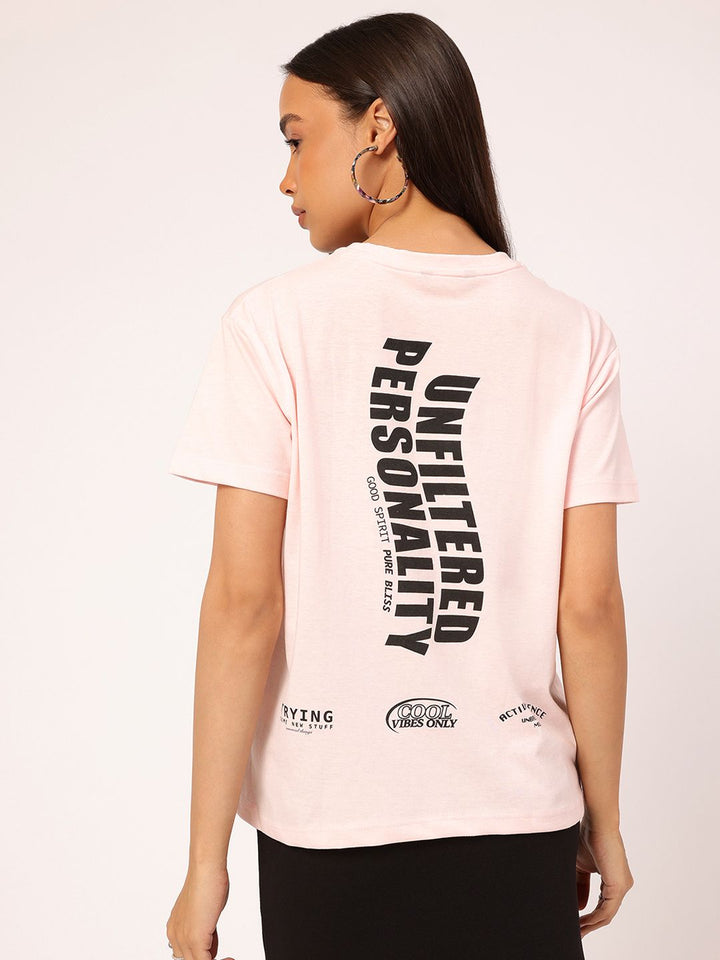 DressBerry Sassy-Style Slang Printed Casual Tee