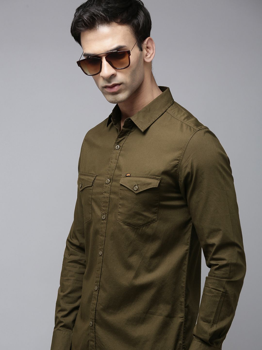 SPYKAR Solid Casual Shirt