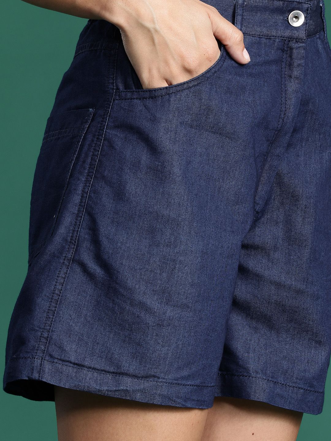 DressBerry Pocket Detail Chambray Co-Ords