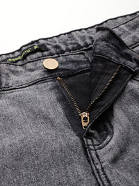DressBerry Women Boyfriend Fit Mildly Distressed Light Fade Stretchable Jeans