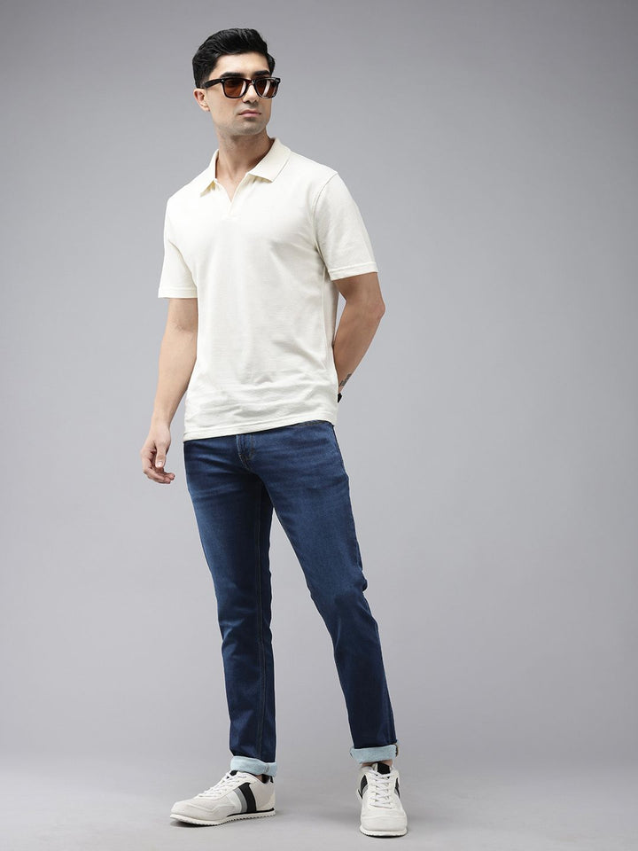 SPYKAR Men Skinny Slim Fit Low-Rise Light Fade Stretchable Jeans