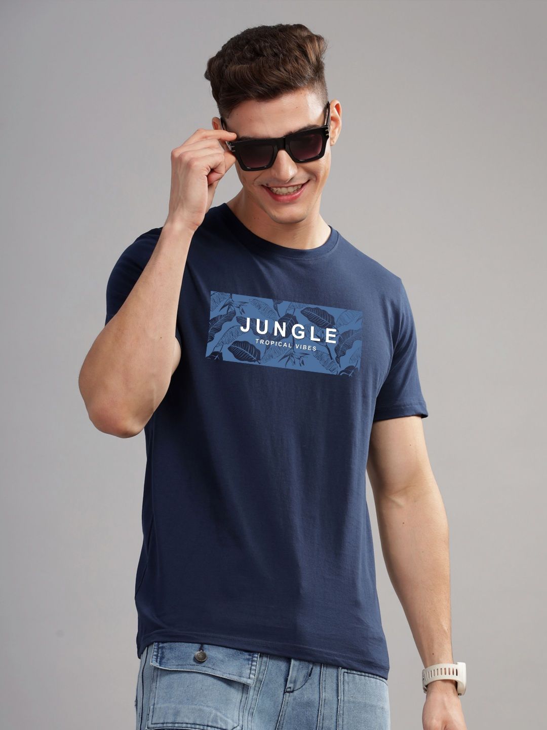 ADRO Men Printed T-shirt