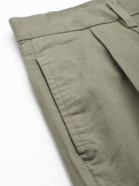 Mr Bowerbird Men Oversized Fit Pleated Korean Trousers