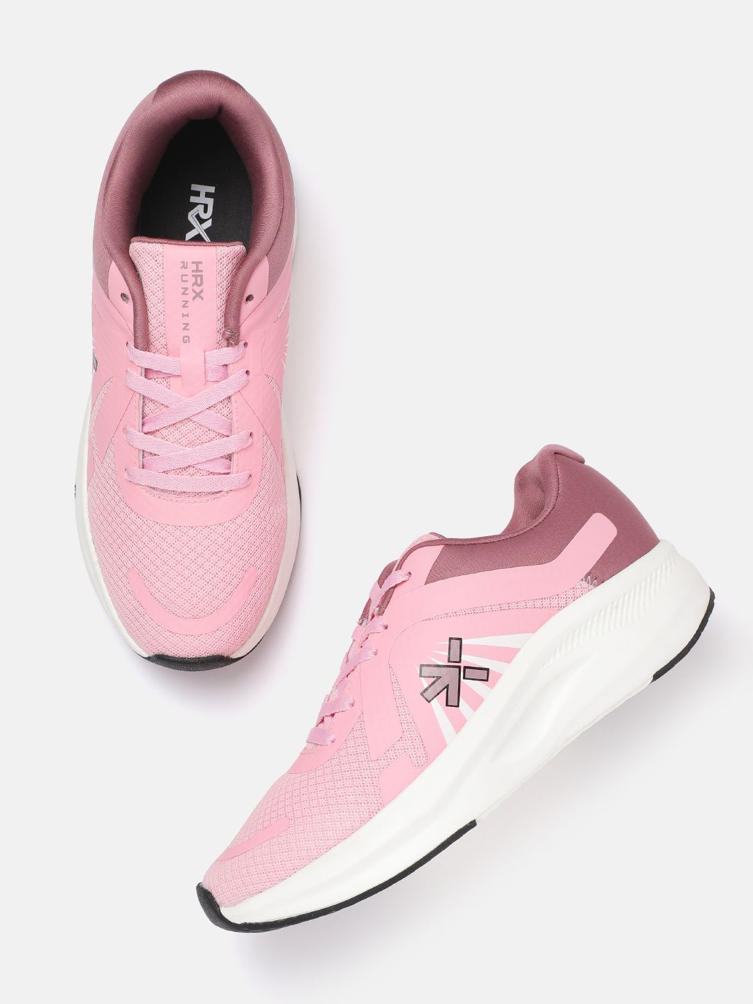 HRX by Hrithik Roshan Women Woven Design Running Shoes