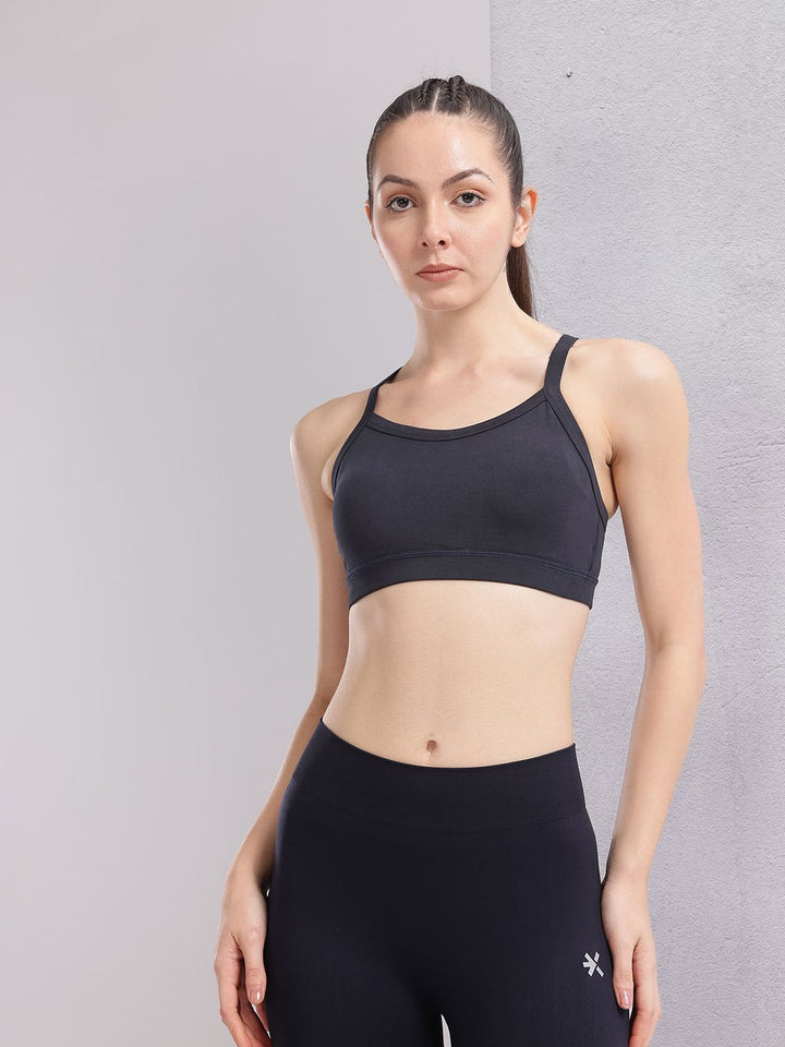 HRX by Hrithik Roshan Removable Padding Full Coverage Yoga Bra HR_SS25_W_BA_KY050_03_A