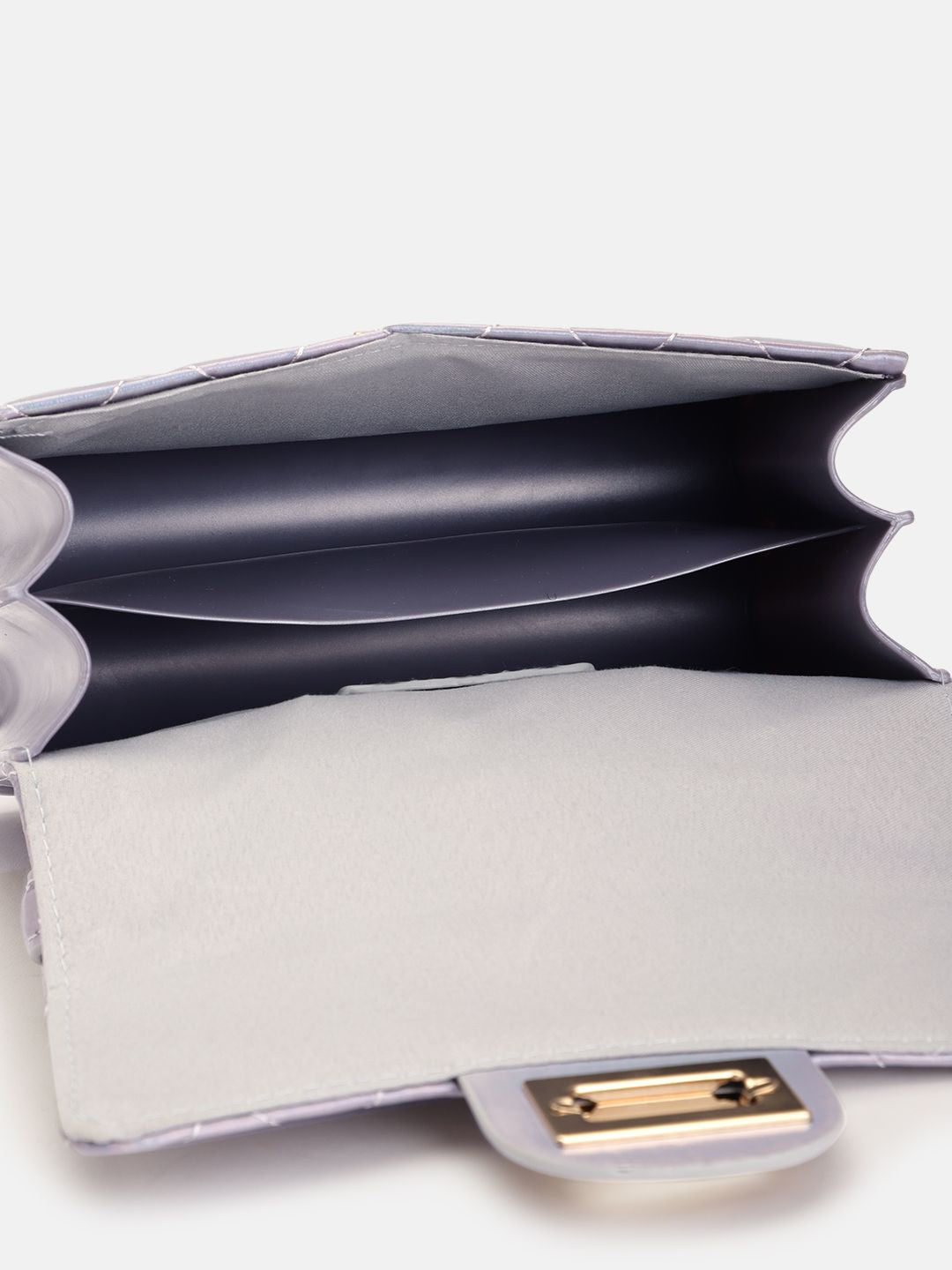 Lino Perros Quilted Structured Handheld Bag