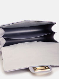 Lino Perros Quilted Structured Handheld Bag