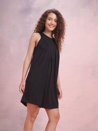 DressBerry Pleated A-Line Dress