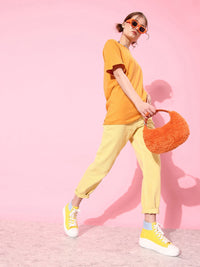 DILLINGER Pure Cotton Printed Oversized T-shirt