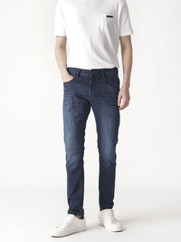 RARE RABBIT Men Oeko Mid-Rise Slim Fit Jeans