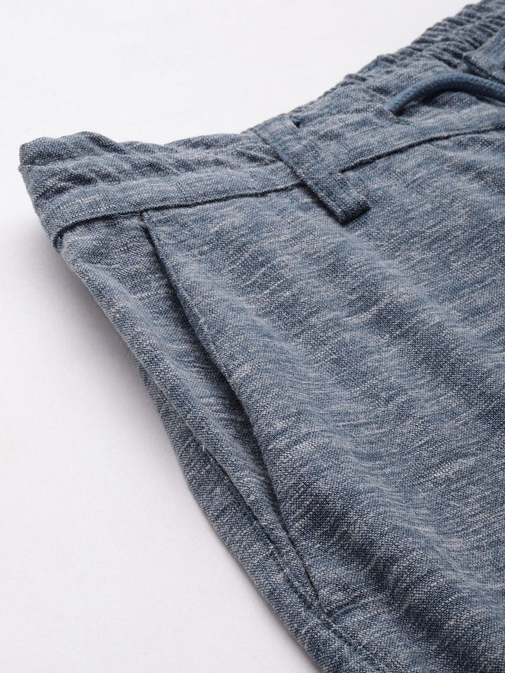 The Indian Garage Co Men Mid-Rise Slim Fit Joggers