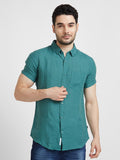 SPYKAR Linen Classic Opaque Casual Shirt
