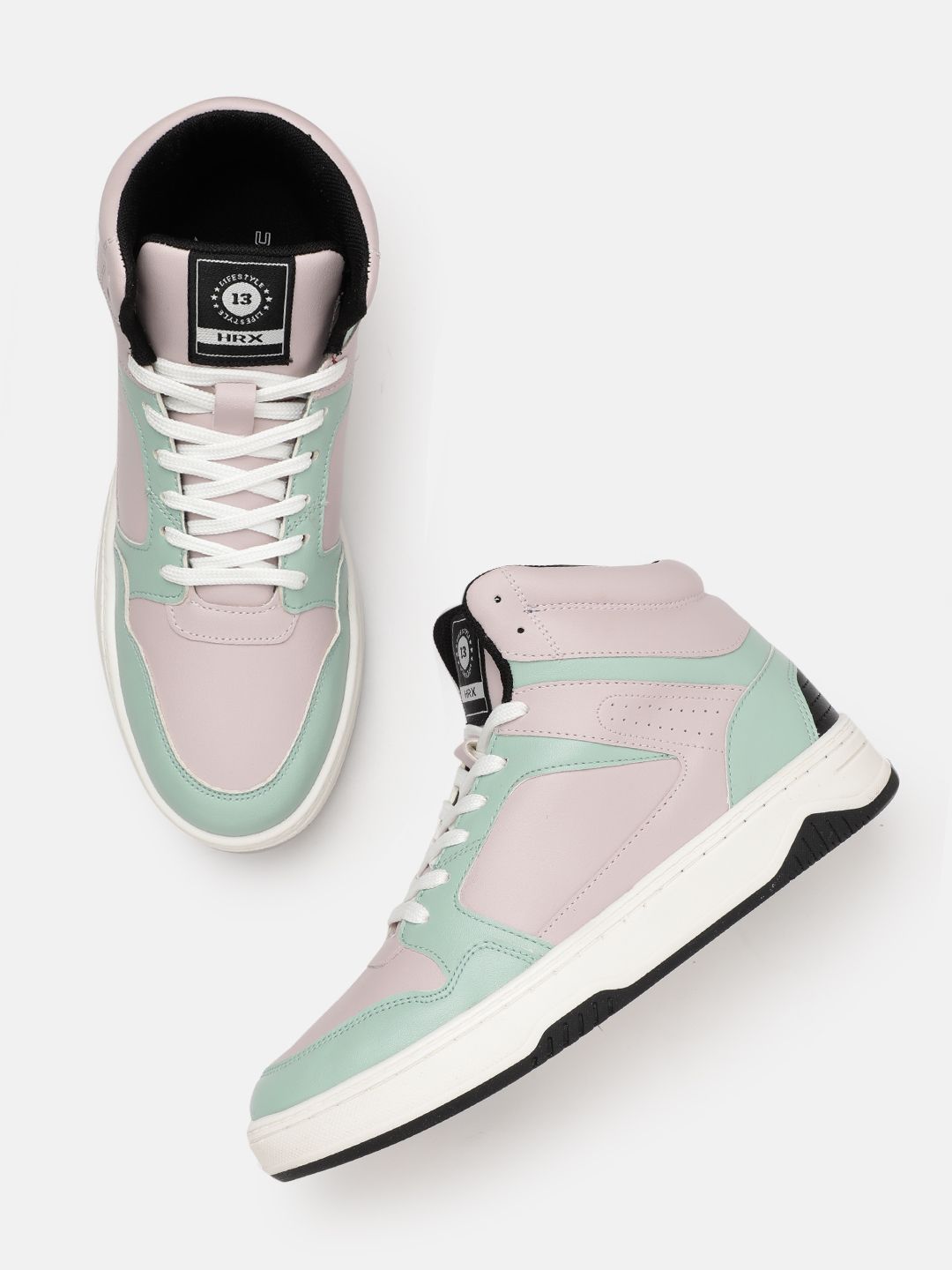 HRX by Hrithik Roshan Women Club Classic Colourblocked Everyday Sneakers