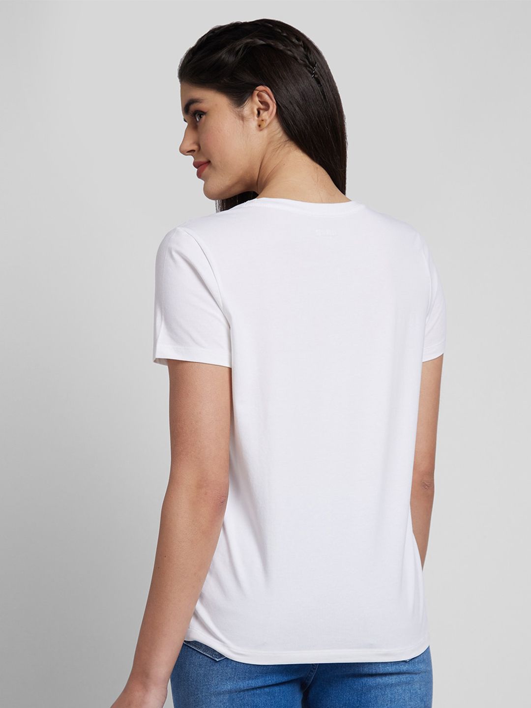 SPYKAR Typography Printed Cotton T-shirt