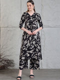 KALINI Women Floral Printed Regular Kurta with Palazzos
