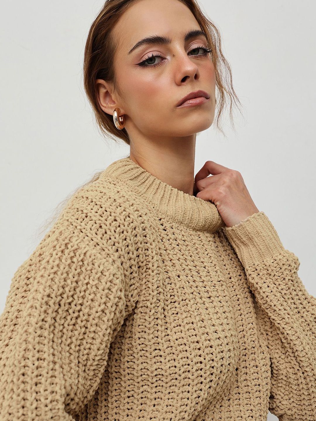 STREET 9 Women Cable Knit Pullover