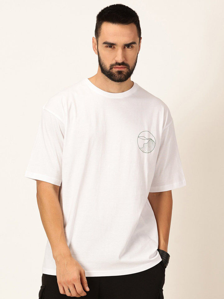 Thomas Scott Oversized Graphic Printed Cotton Bio Finish T-shirt