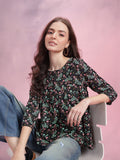 DressBerry Floral Print Empire Top
