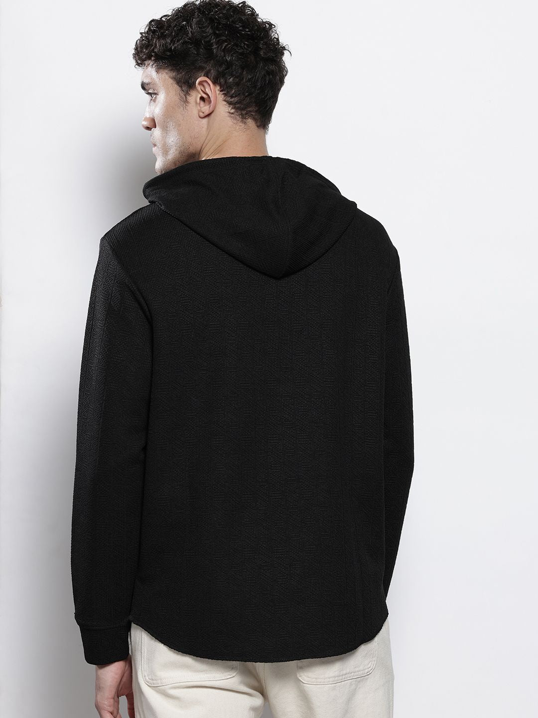 The Indian Garage Co Knitted Hooded T-shirt